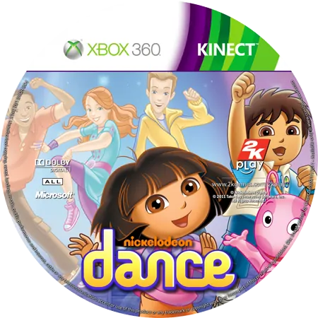 Nickelodeon Dance Xbox 360.