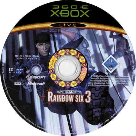 Tom Clancy's Rainbow Six 3 (XBOX360E)
