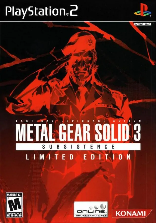 Metal Gear Solid 3: Limited Edition 3DVD