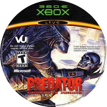 Predator: Concrete Jungle (XBOX360E)