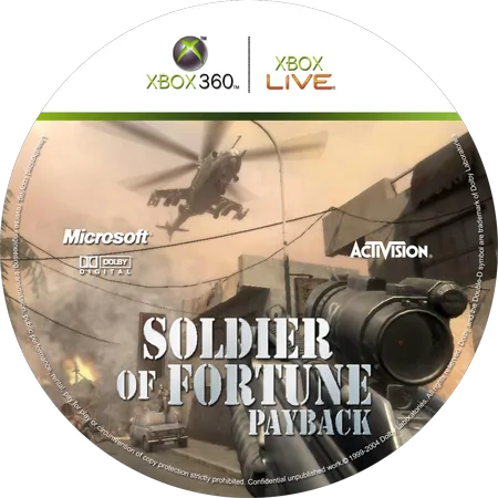 Soldier Of Fortune Payback