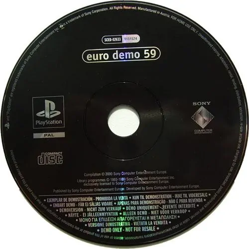 Евро демо. Official u.s. PLAYSTATION Magazine Demo Disc 100. Диск с демо играми. Диски OPM 1999. Euro Demo account.